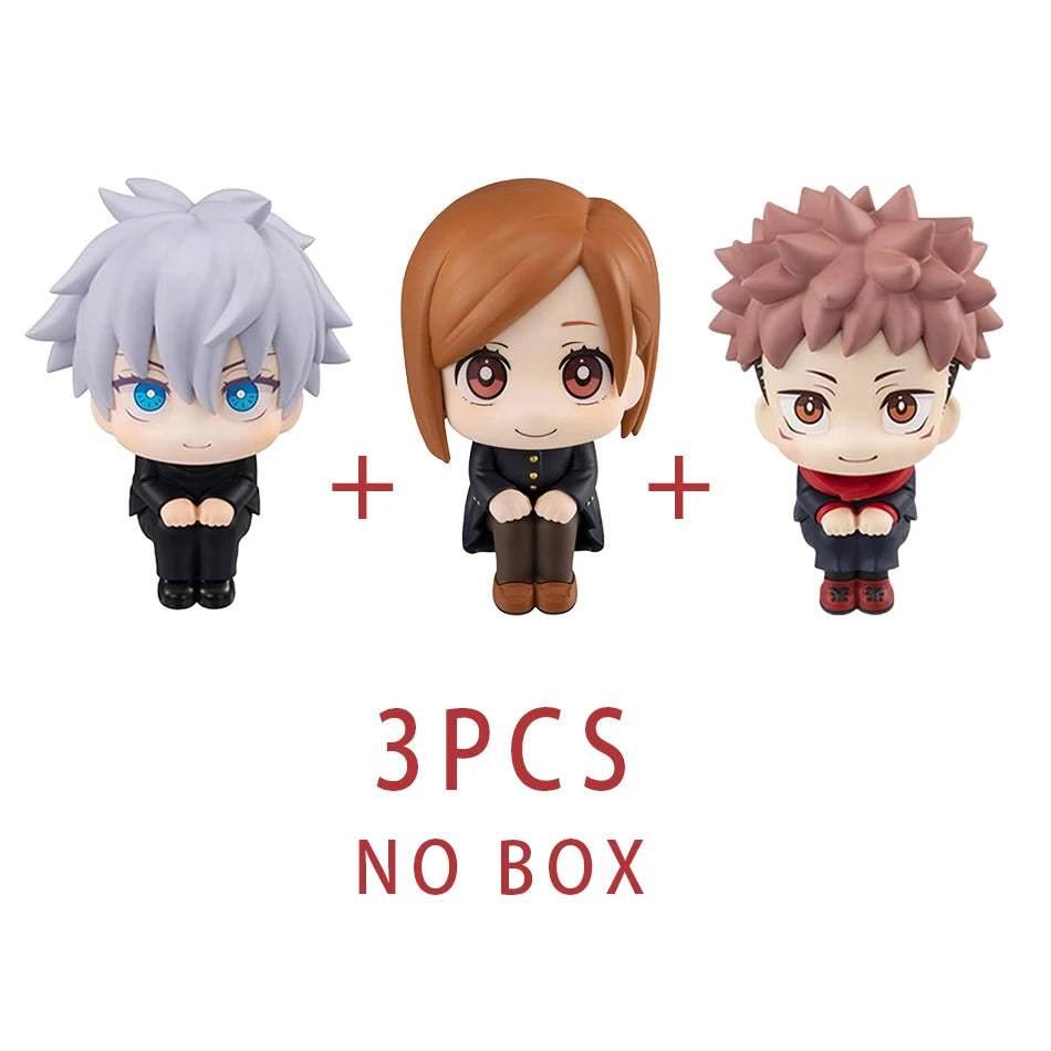 Figurines Jujutsu Kaisen – Chibi 7–9 cm – Gojo, Itadori, Megumi, Nobara
