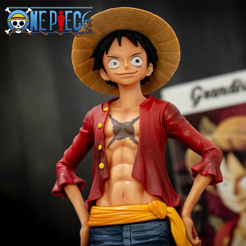 Figurine Luffy Grandista – One Piece | 3 Visages Interchangeables