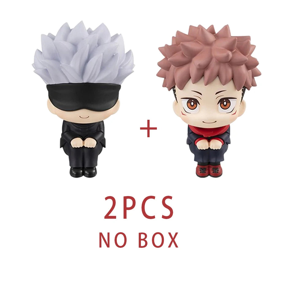 Figurines Jujutsu Kaisen – Chibi 7–9 cm – Gojo, Itadori, Megumi, Nobara