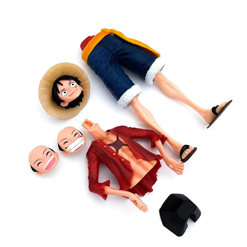 Figurine Luffy Grandista – One Piece | 3 Visages Interchangeables