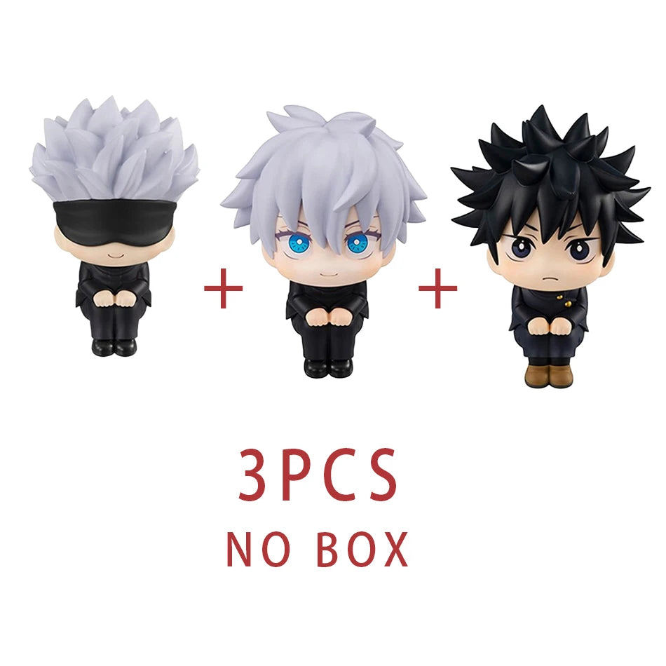 Figurines Jujutsu Kaisen – Chibi 7–9 cm – Gojo, Itadori, Megumi, Nobara